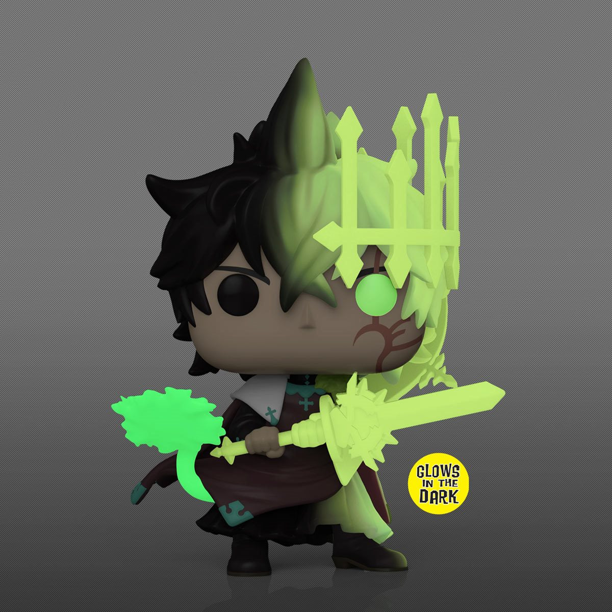 (PRE-ORDER) Funko POP! Animation: Black Clover - Yuno Spirit of Zephyr GITD (PX Exclusive) #1442