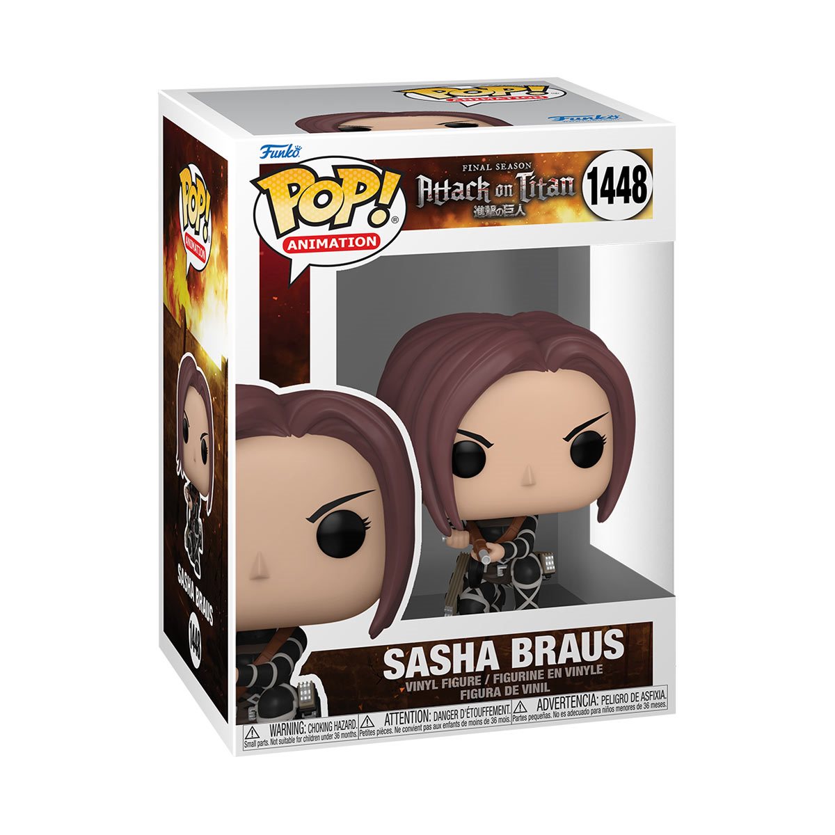 (PRE-ORDER) Funko POP! Animation: Attack on Titan S4 - Sasha Braus #1448