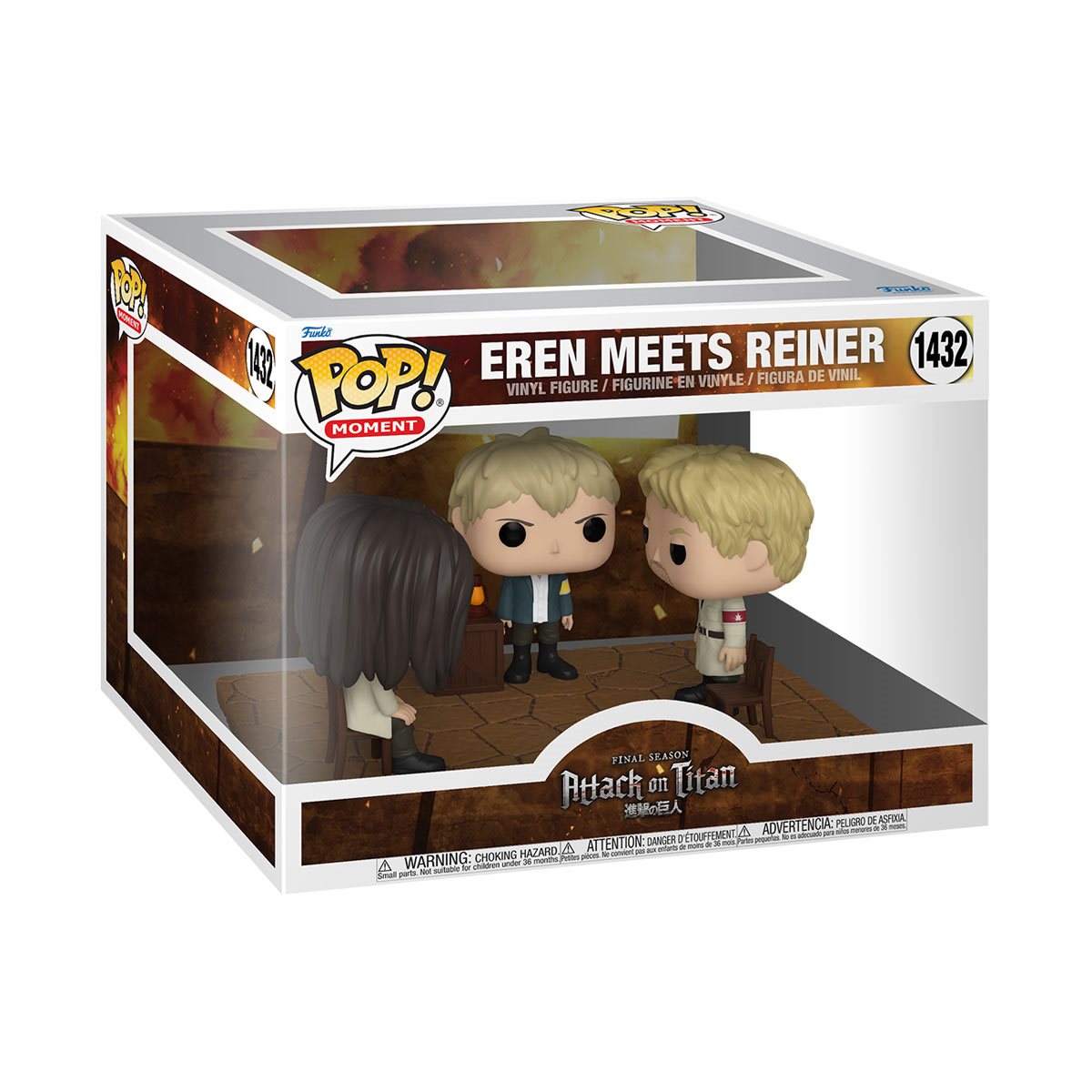 (PRE-ORDER) Funko POP! Moment: Attack on Titan S4 - Eren Meets Reiner #1432