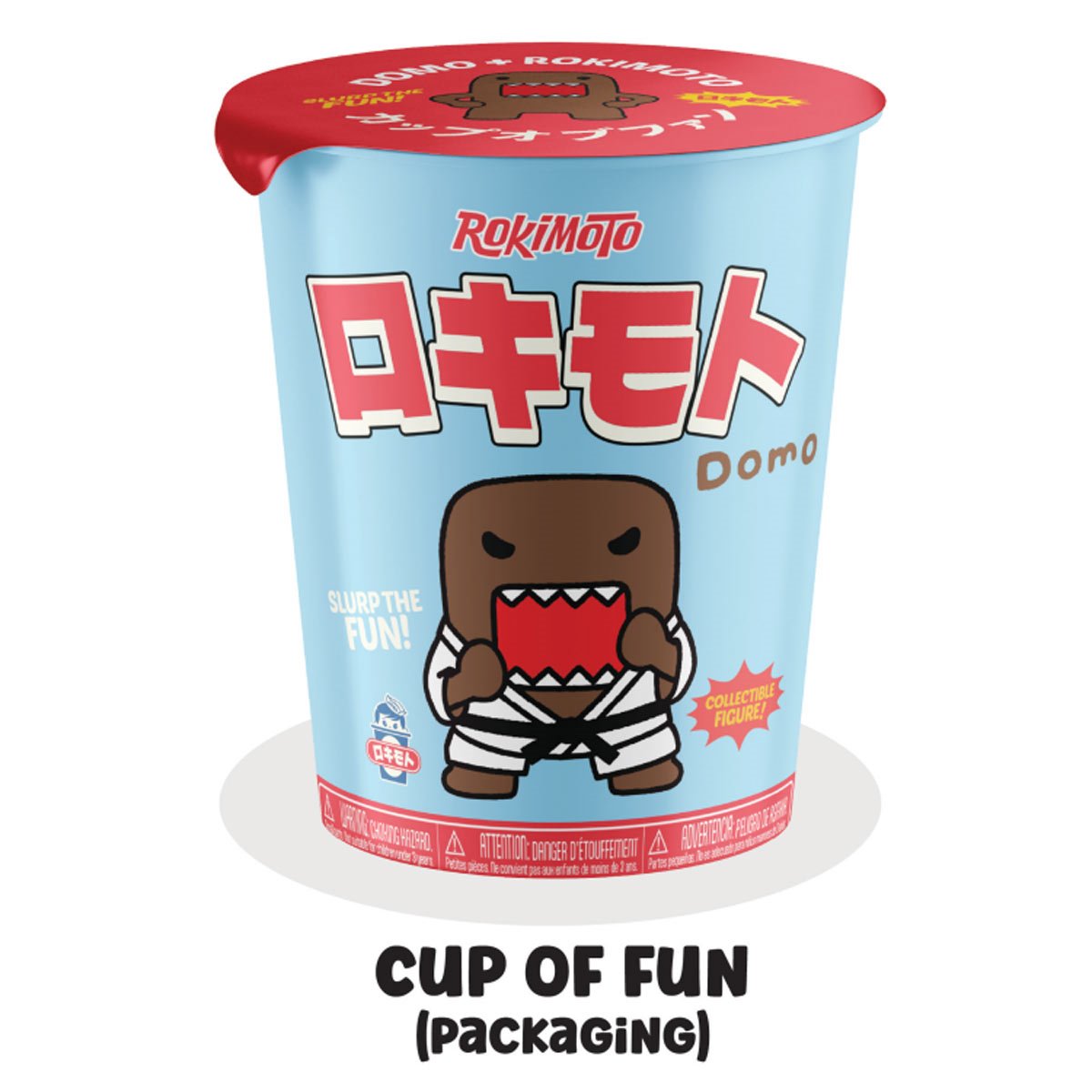 (PRE-ORDER) Rokimoto Cup Random Vinyl Figure - Domo