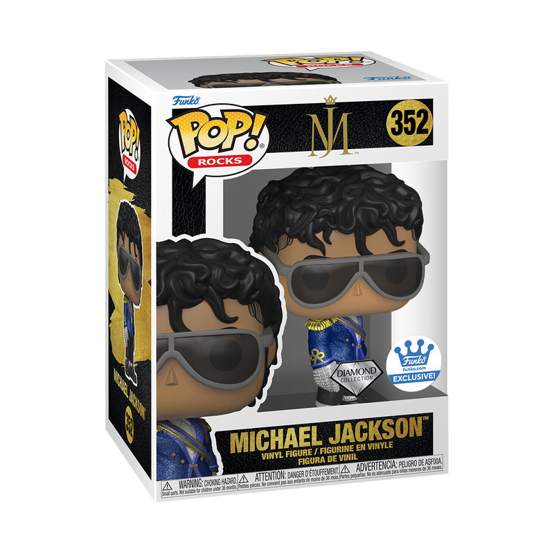 (PRE-ORDER) Funko POP! Rocks: Michael Jackson - 1984 Grammys Diamond (Funko Shop) #352