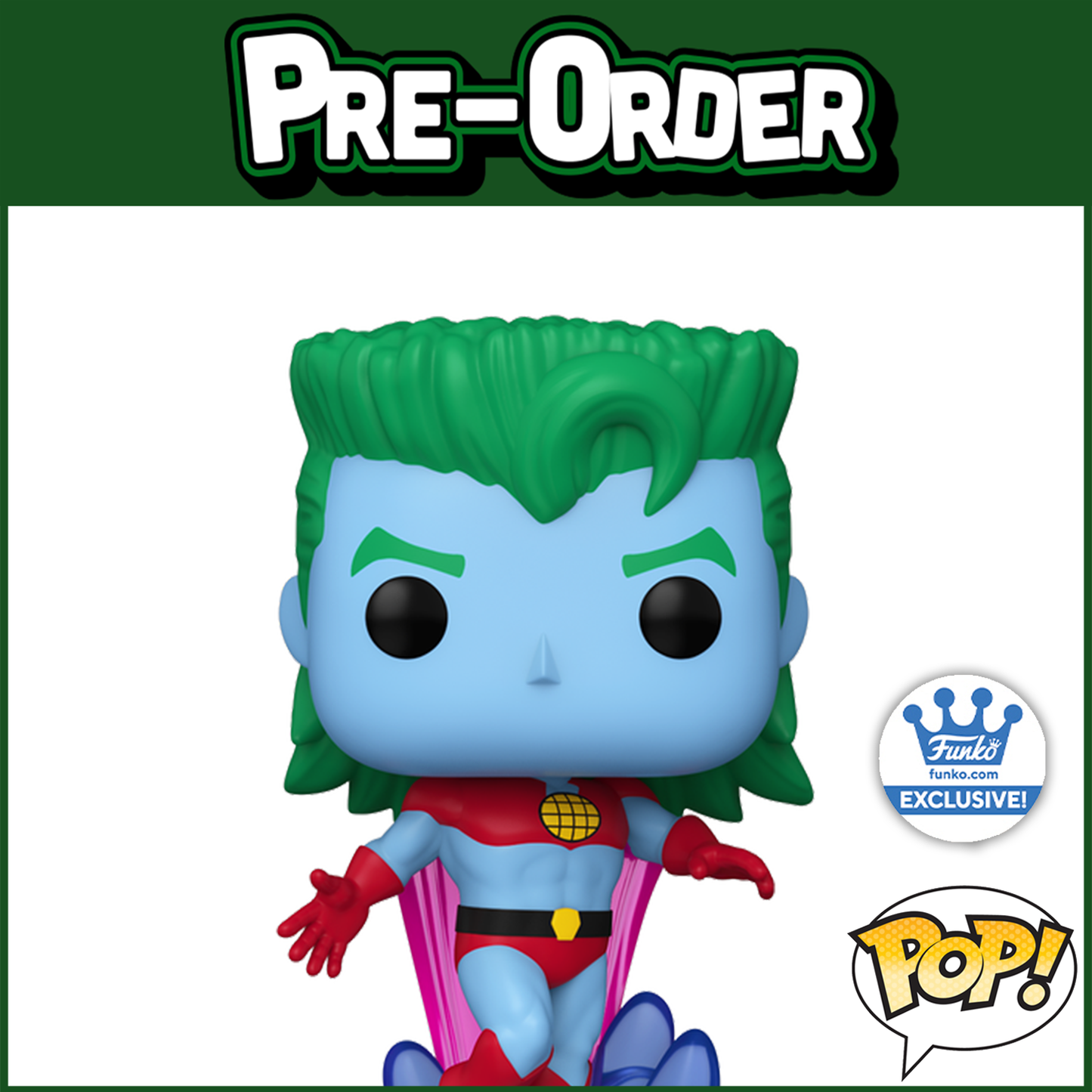 (PRE-ORDER) Funko POP! TV: Pops with Purpose - Captain Planet (Funko Shop)