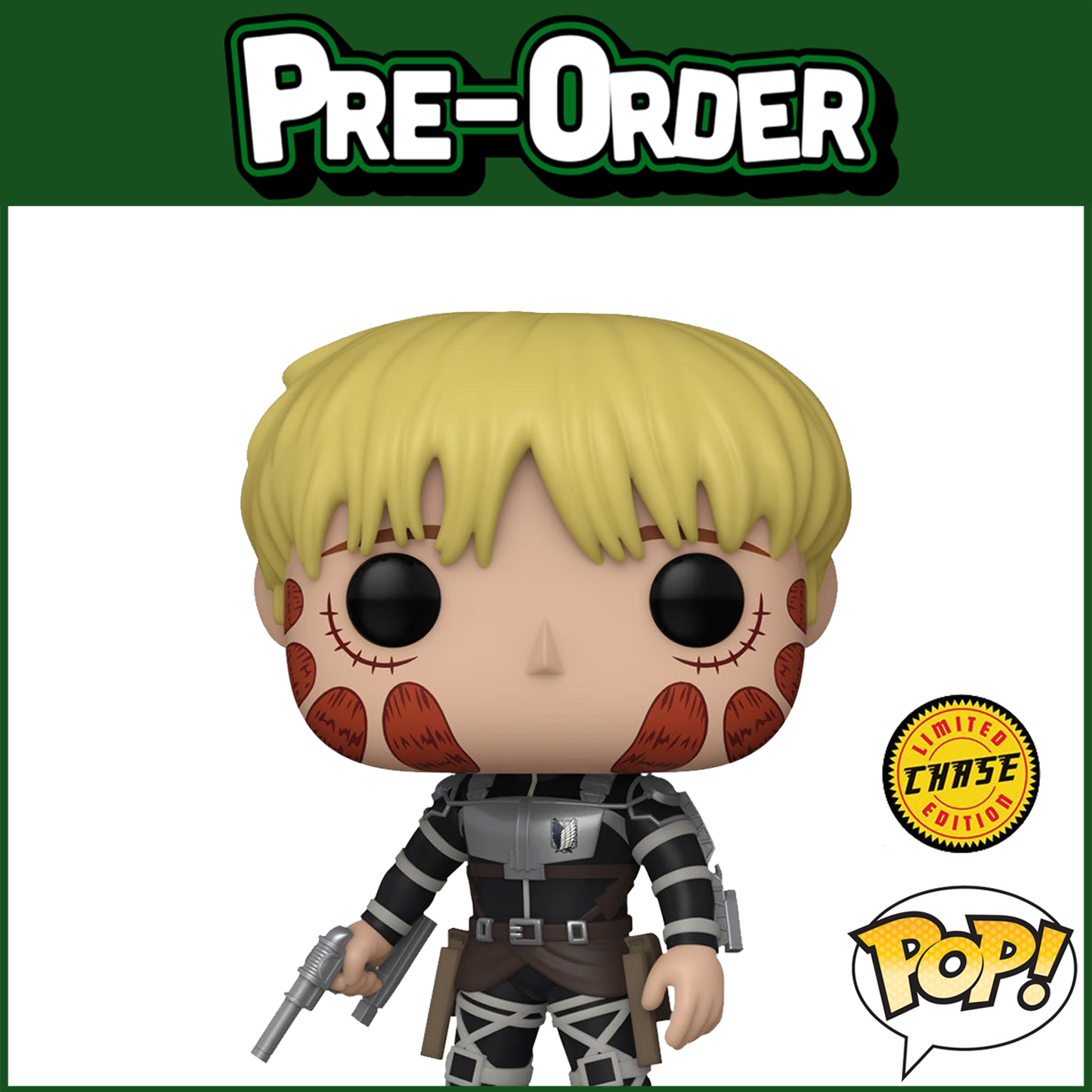 (PRE-ORDER) Funko POP! Animation: Attack on Titan S4 - Armin Arlelt (CHASE) #1447