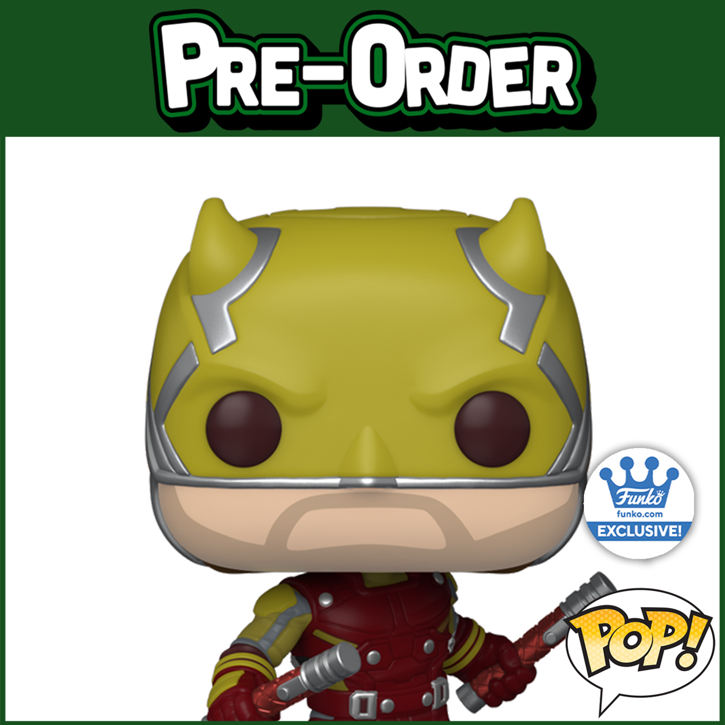 (PRE-ORDER) Funko POP! Marvel: She-Hulk - Daredevil in Yellow Suit (Funko Shop) #1301
