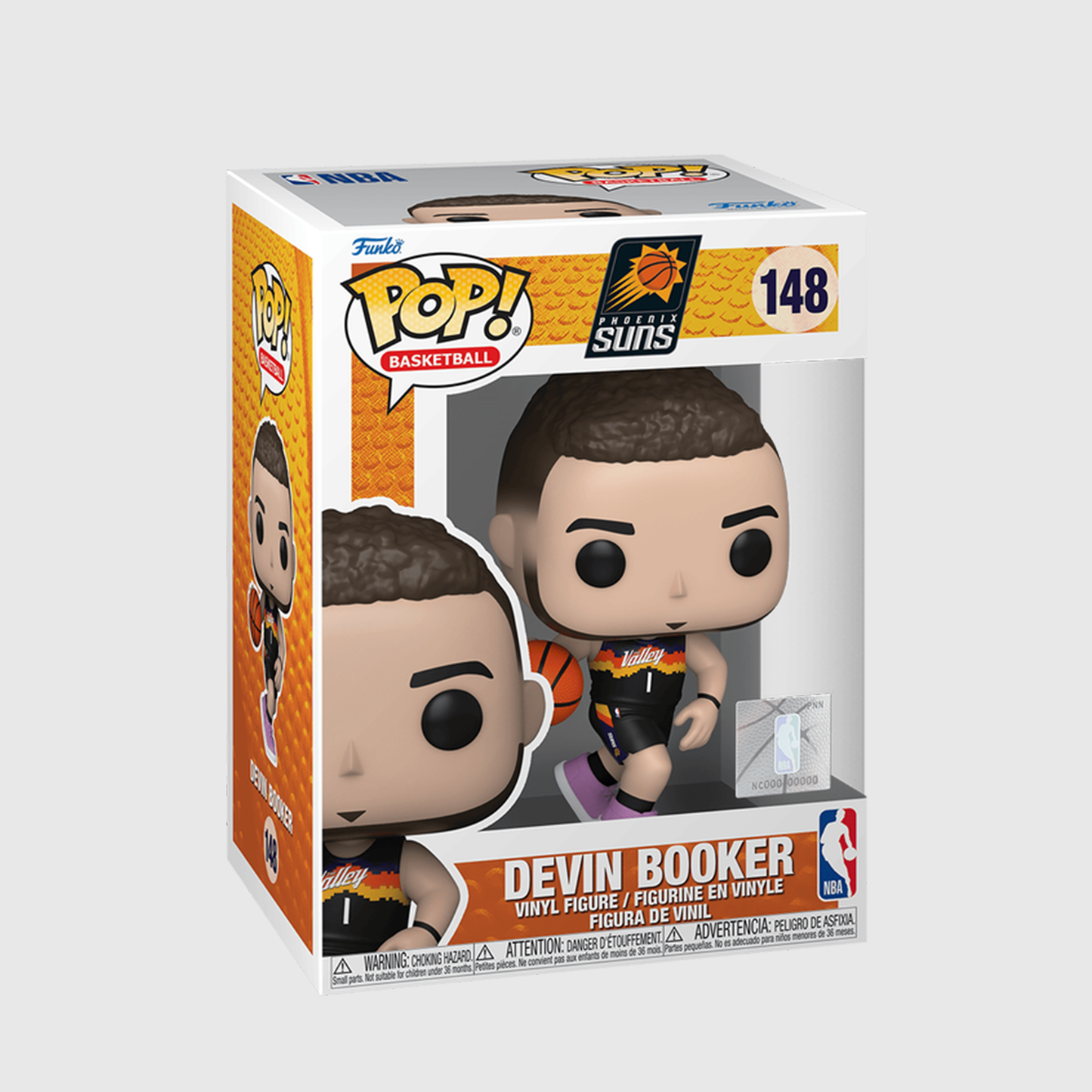 (RE-ORDER) Funko POP! Basketball: NBA Phoenix Suns - Devin Booker City Edition 2021 #148