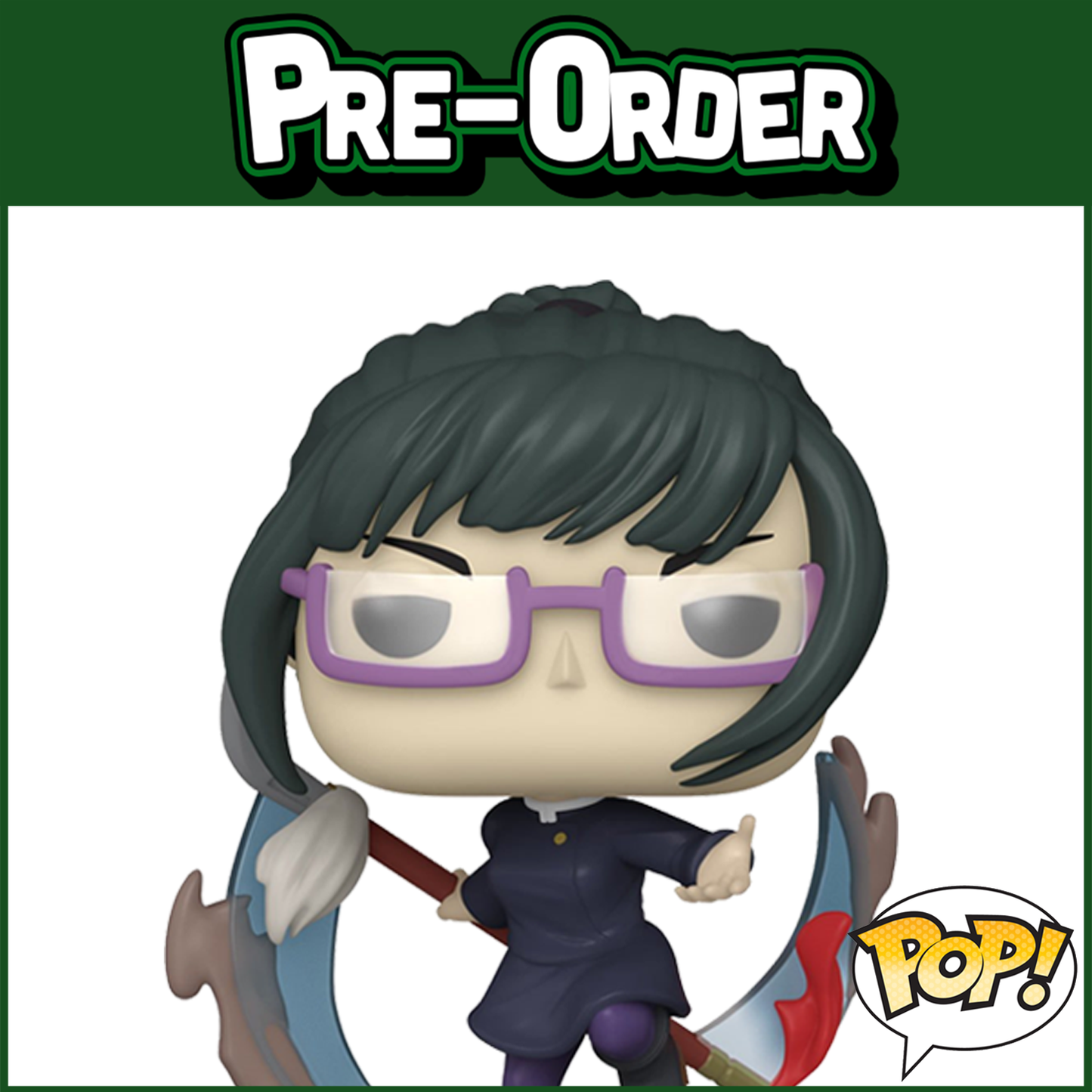 (PRE-ORDER) Funko POP! Animation: Jujutsu Kaisen - Maki Zen'in #1373