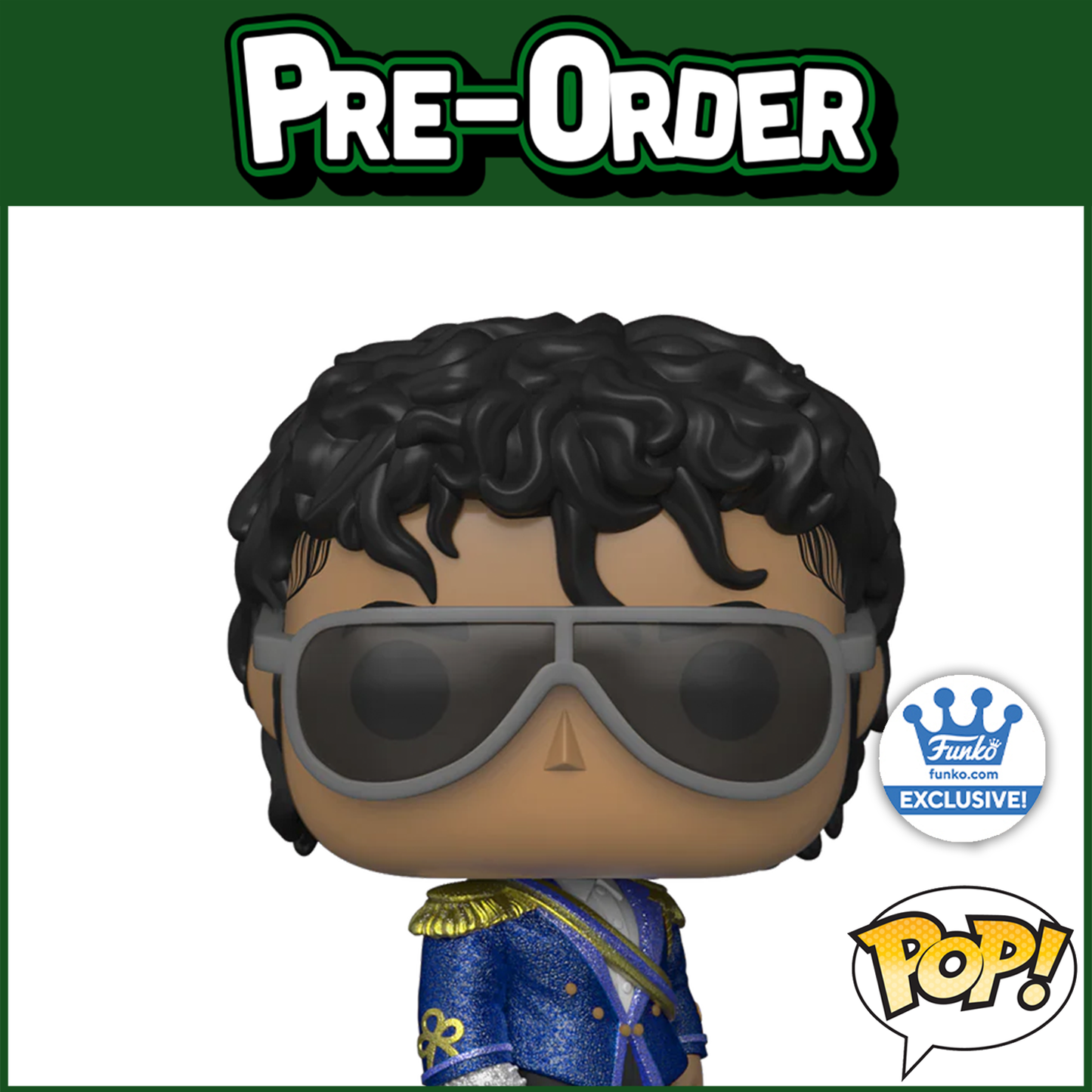 (PRE-ORDER) Funko POP! Rocks: Michael Jackson - 1984 Grammys Diamond (Funko Shop) #352