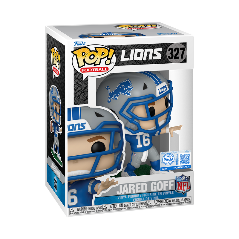 (PRE-ORDER) Funko POP! Football: Detroit Lions - Jared Goff #327 (FSE)