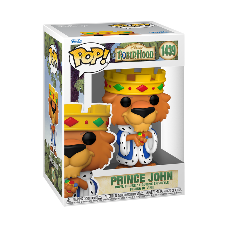 (PRE-ORDER) Funko POP! Disney: Robin Hood - Prince John #1439