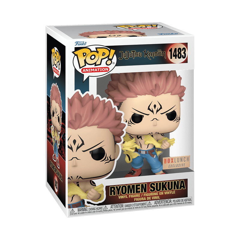 (PRE-ORDER) Funko POP! Animation: Jujutsu Kaisen - Ryomen Sukuna Tearing Shirt (Boxlunch) #1483