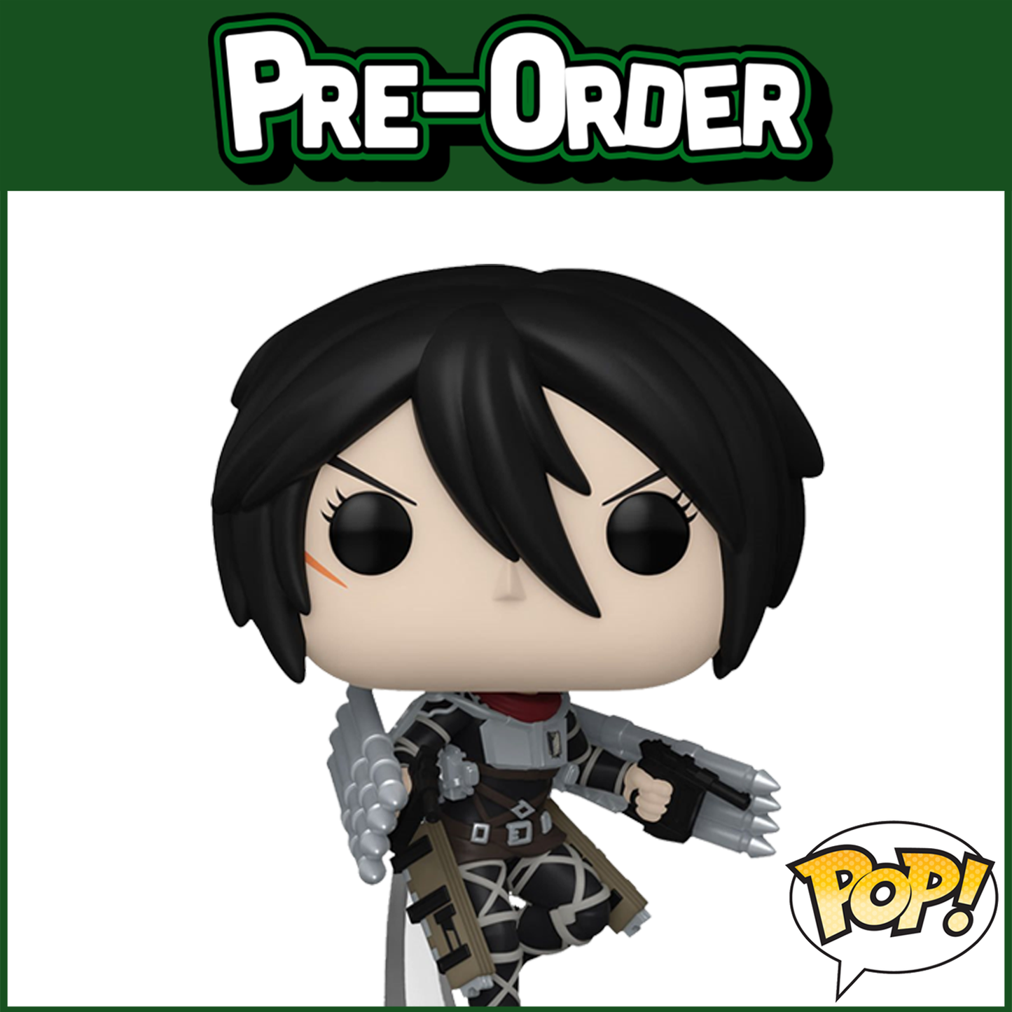 (PRE-ORDER) Funko POP! Animation: Attack on Titan S4 - Mikasa Ackerman #1446