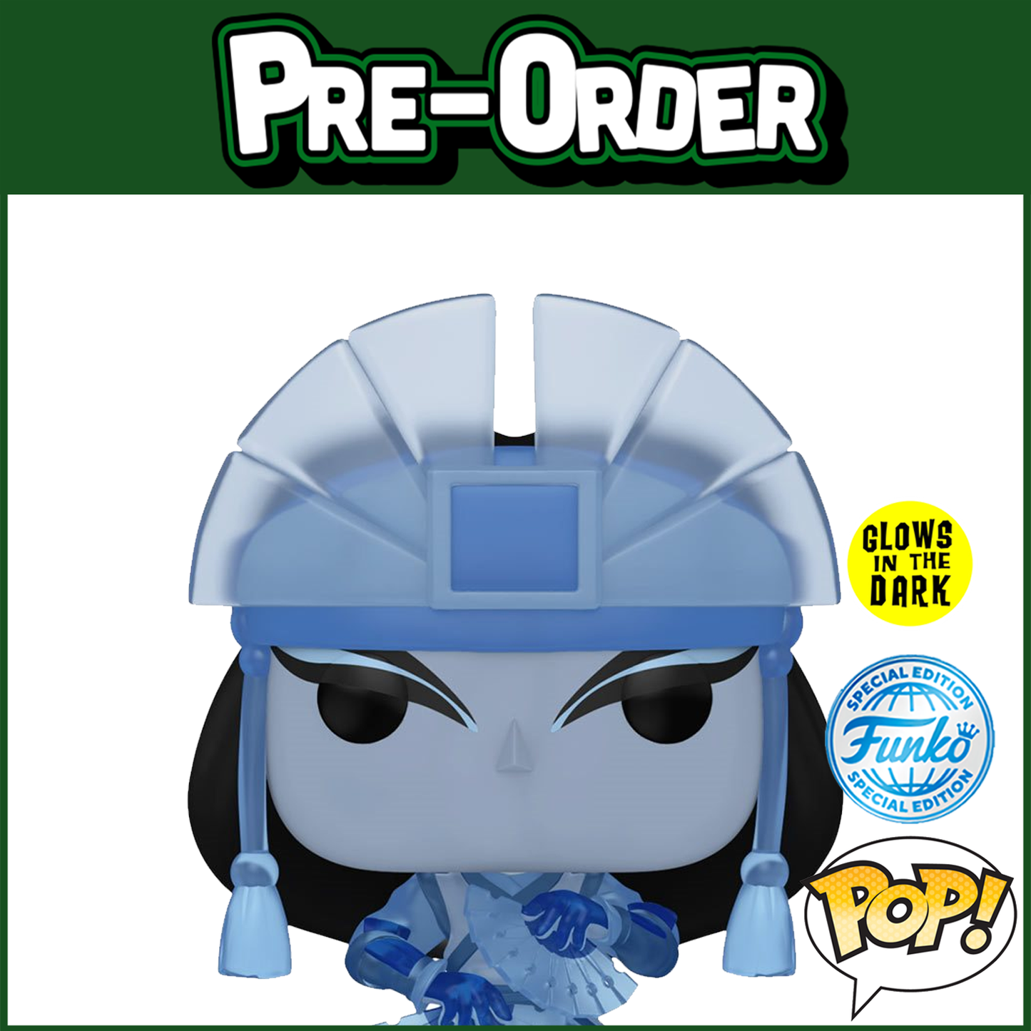 (PRE-ORDER) Funko POP! Animation: Avatar The Last Airbender - Kyoshi GITD (FSE) #1489