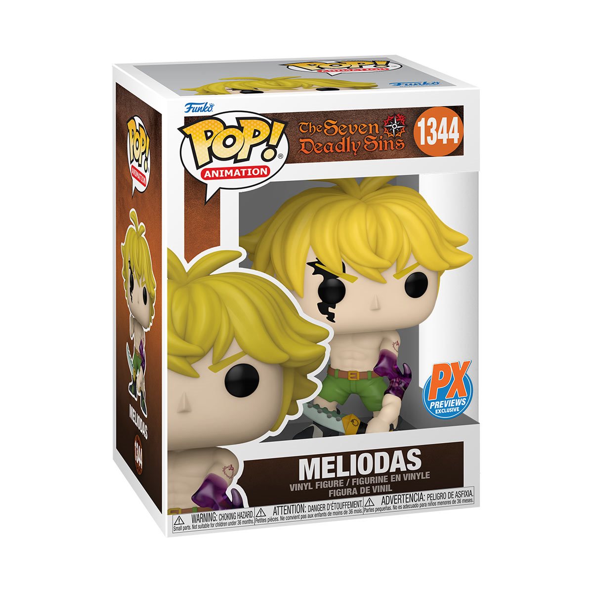 (PRE-ORDER) Funko POP! Animation: Seven Deadly Sins - Meliodas (PX Exclusive) #1344