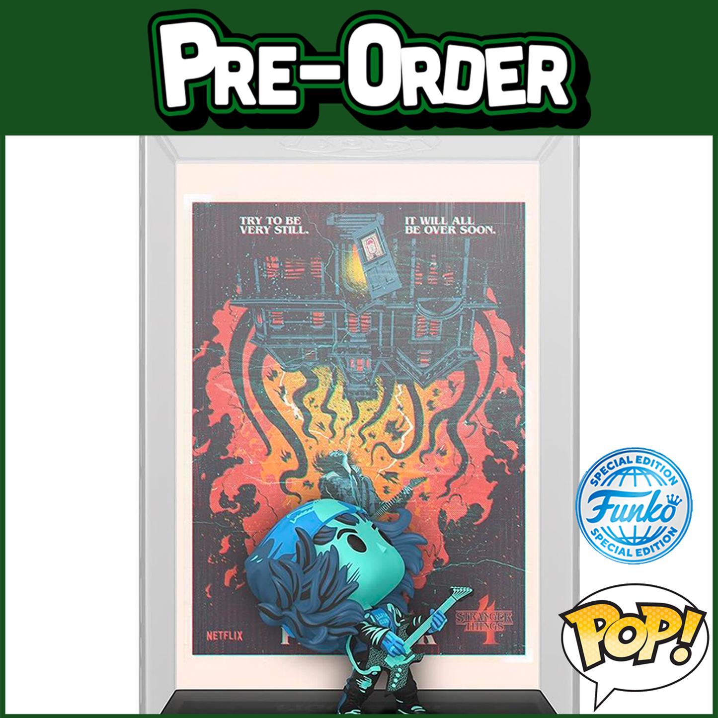 (PRE-ORDER) Funko POP! Covers: Stranger Things - The Piggy Back Eddie (FSE) #1505