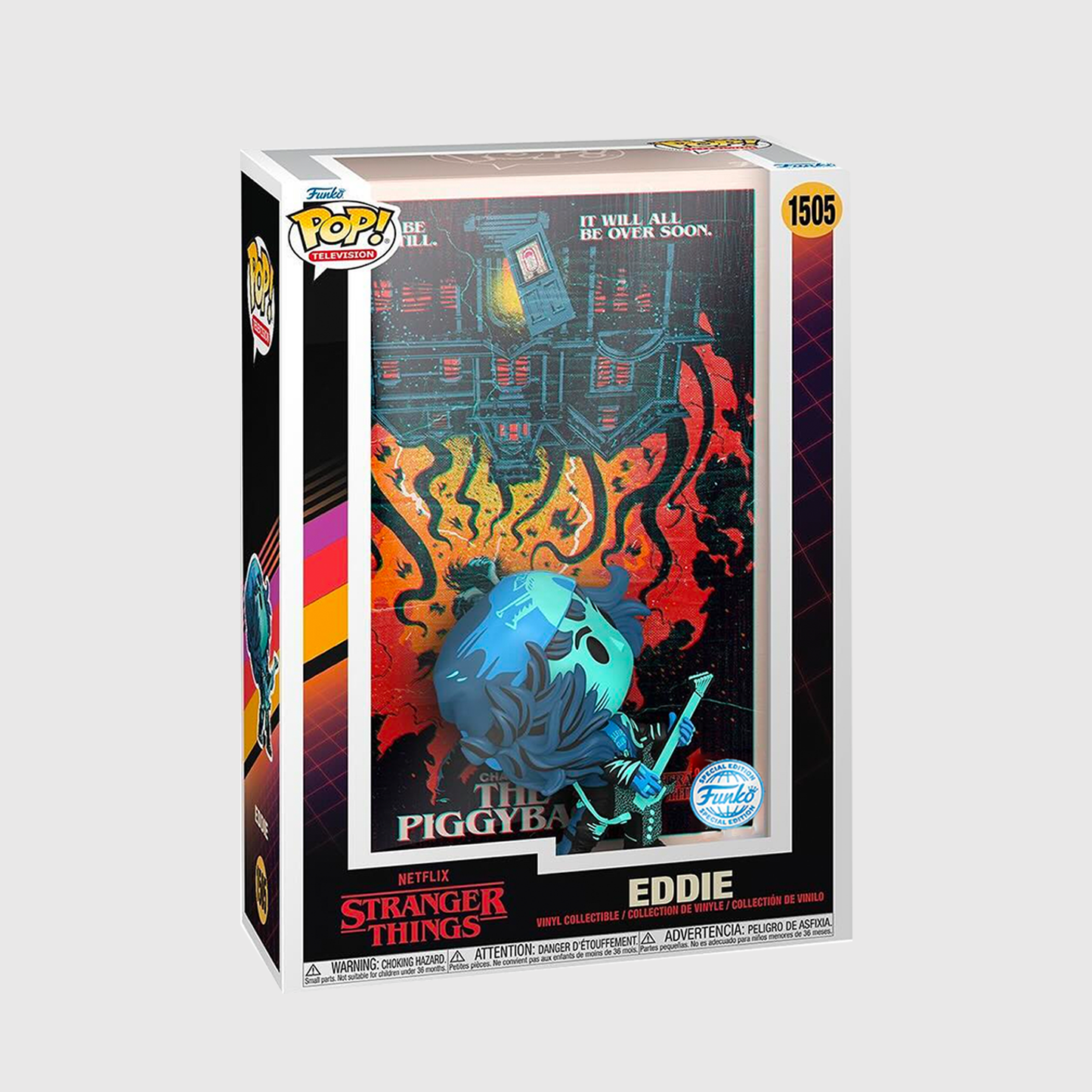 (PRE-ORDER) Funko POP! Covers: Stranger Things - The Piggy Back Eddie (FSE) #1505