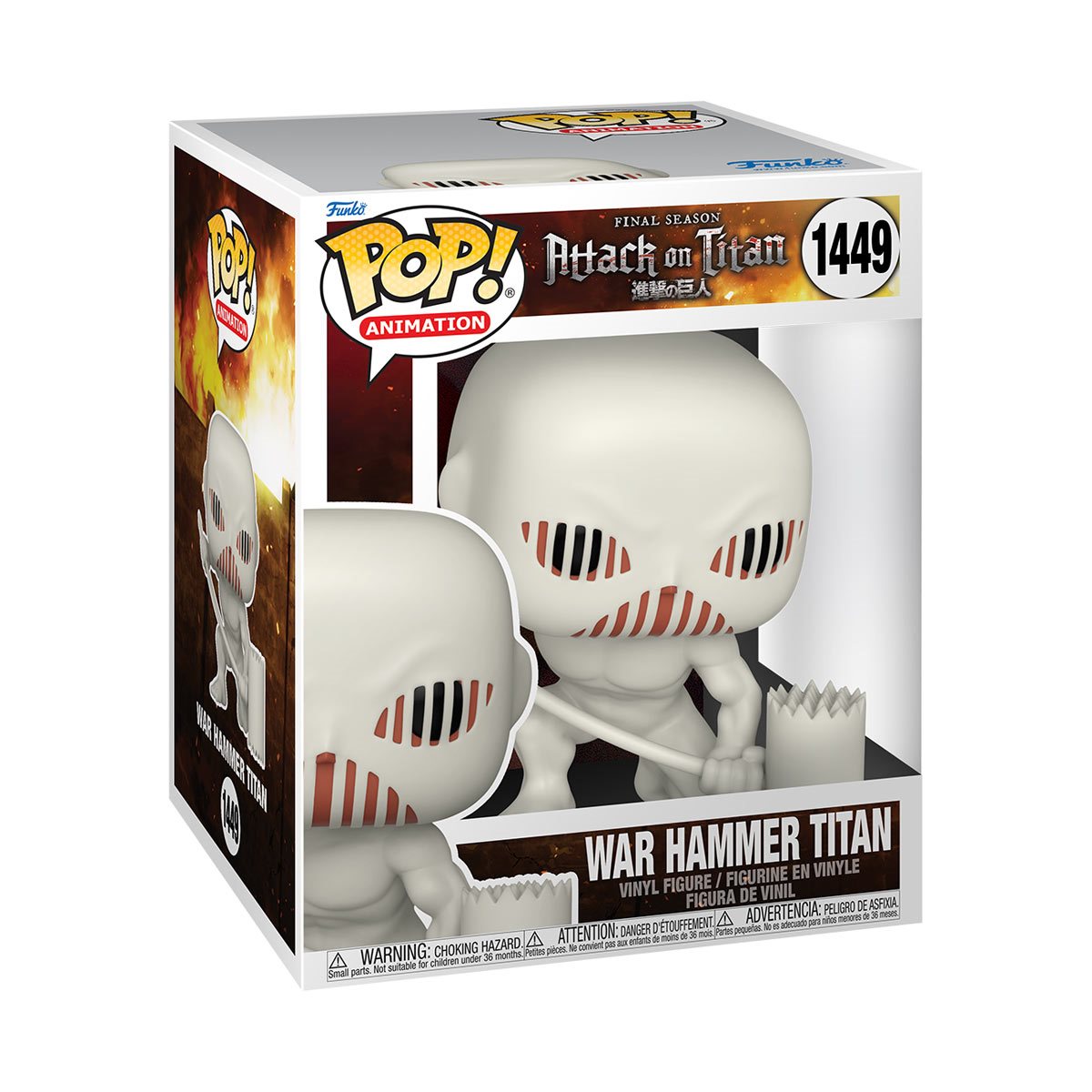 (PRE-ORDER) Funko POP! Super: Attack on Titan S4 - War Hammer Titan #1449