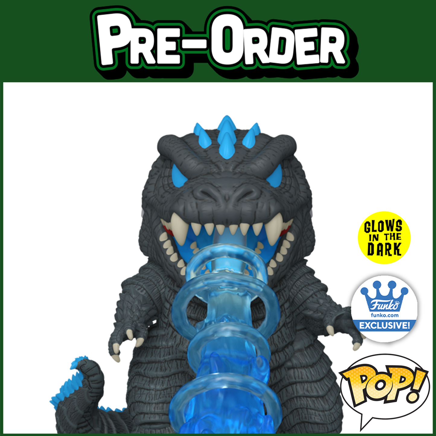 (PRE-ORDER) Funko POP! Animation: Godzilla Singular Point - Godzilla Ultima with Heat Ray GiTD (Funko Shop) #1469