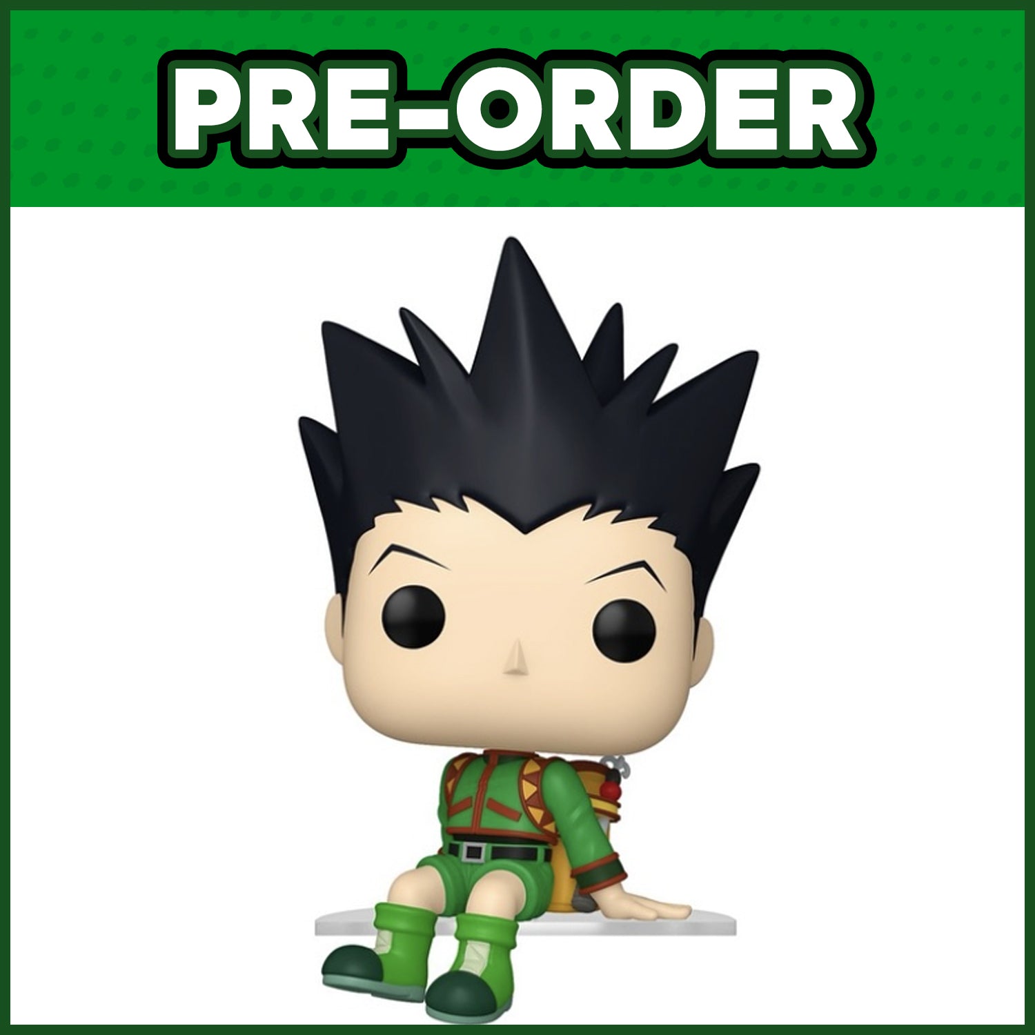 Funko Pop! Keychain: HxH - Gon Freecss - Hunter X Hunter (HXH) - Mini- figurine en Vinyle à Collectionner Porte-clés Fantaisie - Cadeau de Noël - Idée de Cadeau - Produits Officiels