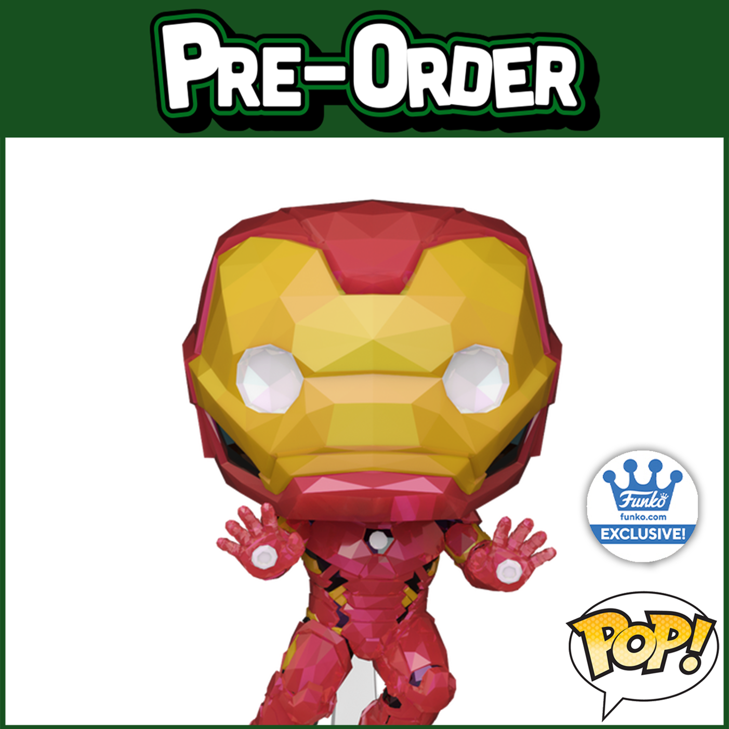 (PRE-ORDER) Funko POP! Marvel: Iron Man Facet (Funko Shop) #1268