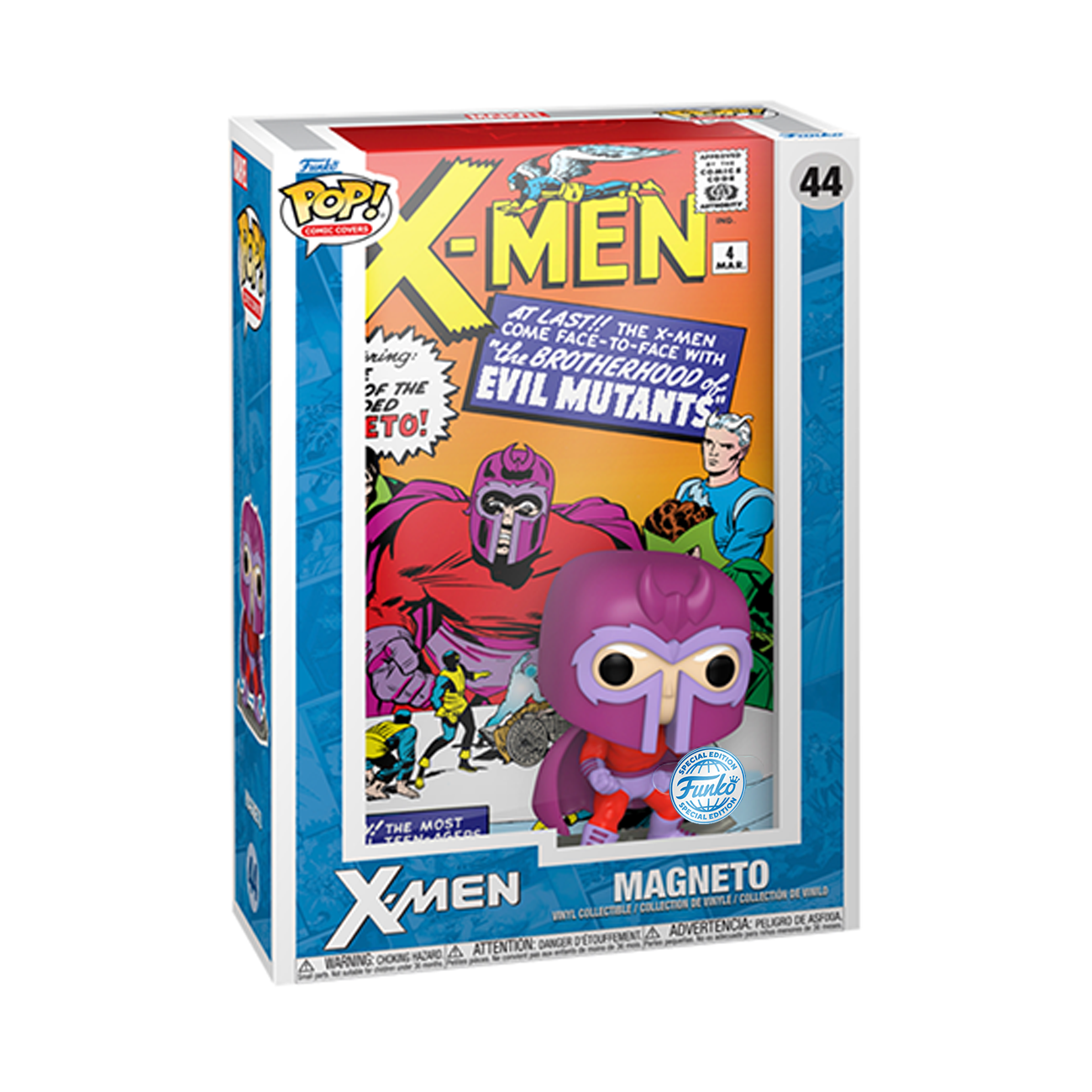 (PRE-ORDER) Funko POP! Cover: Marvel X-Men #4 - Magneto (FSE) #44