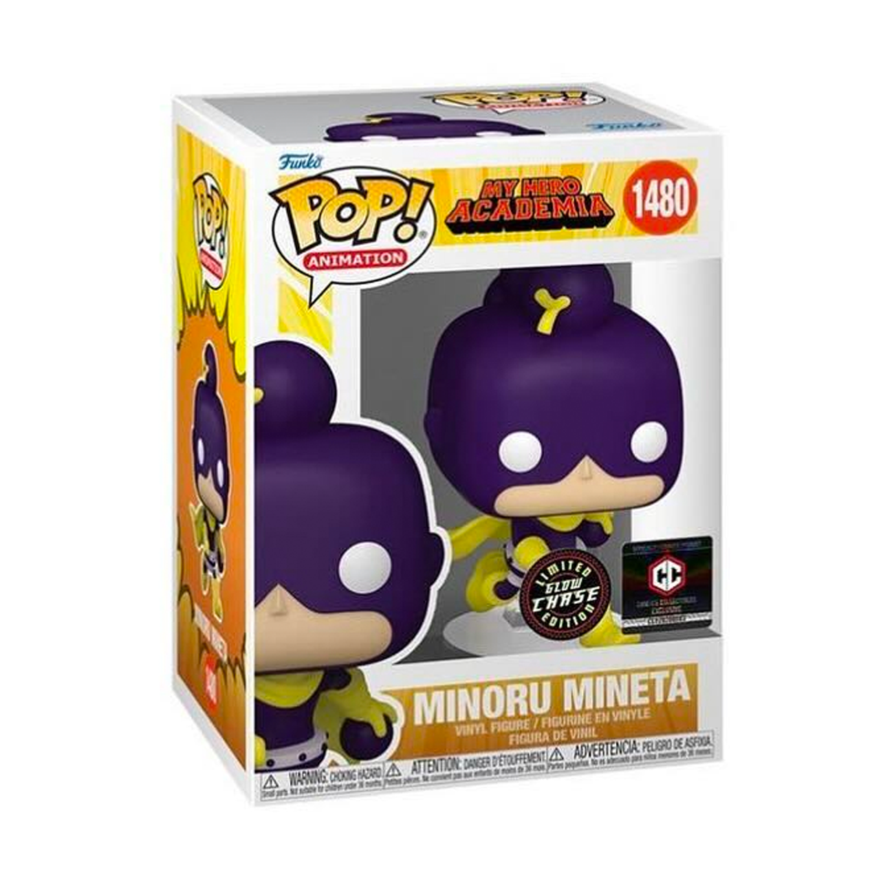 (PRE-ORDER) Funko POP! Animation: My Hero Academia - Minoru Mineta GLOWCHASE (Chalice Collectibles) #1480