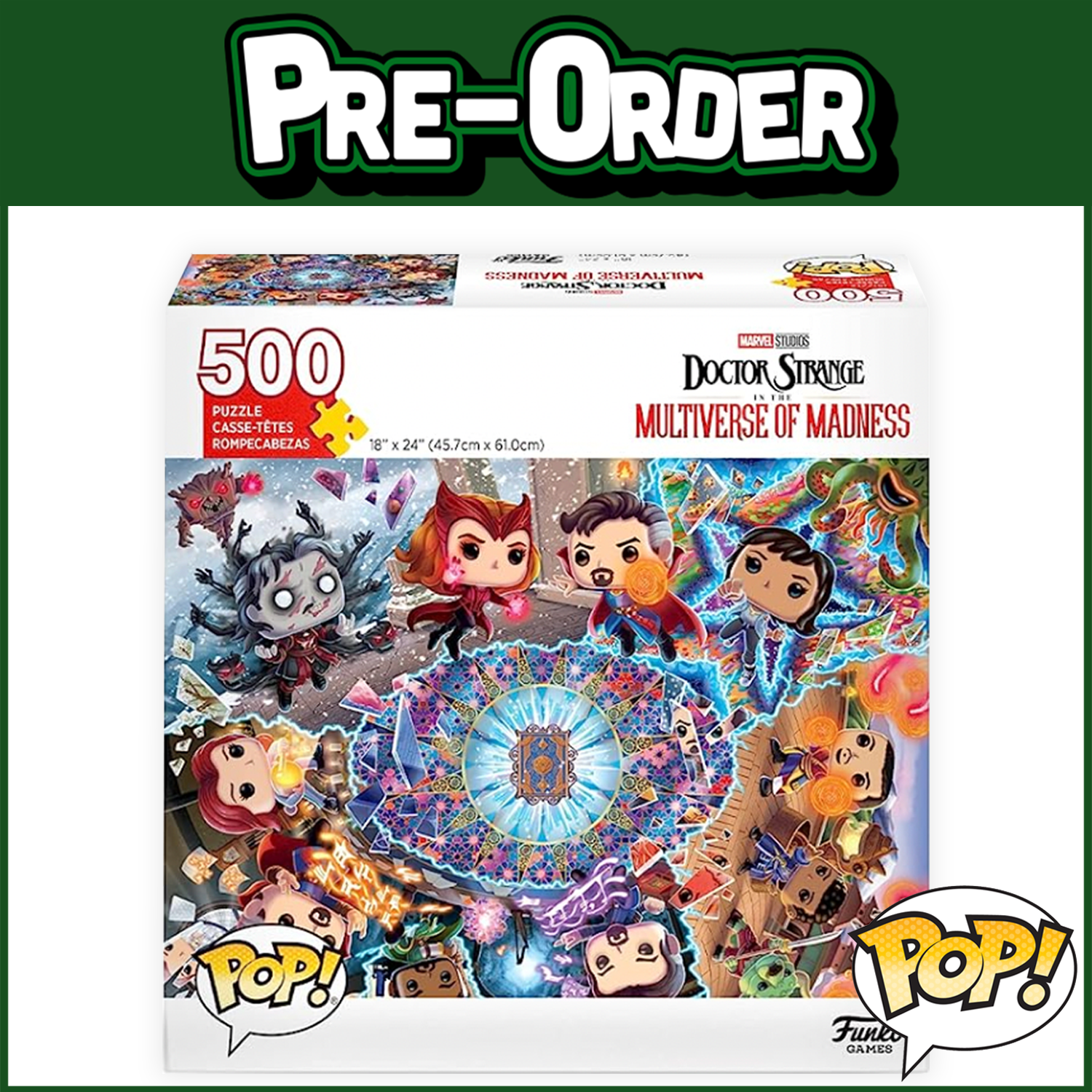 Marvel funko pop 2024 puzzle