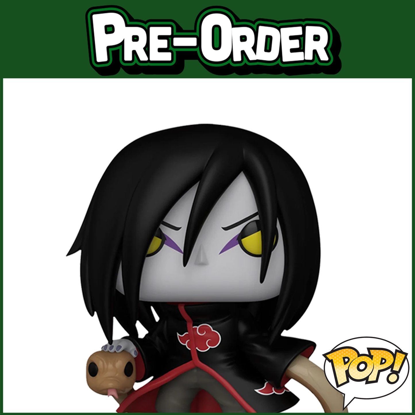 (PRE-ORDER) Funko POP! Animation: Naruto Shippuden - Orochimaru (Akatsuki) #1435