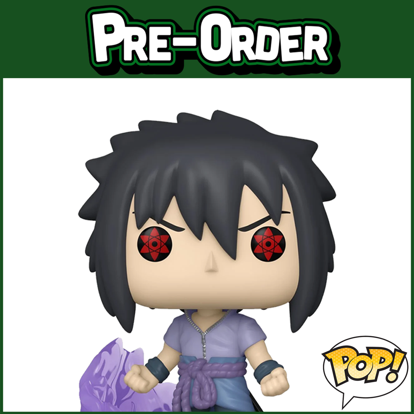 (PRE-ORDER) Funko POP! Animation: Naruto Shippuden - Sasuke Uchiha (First Susano'o) #1436