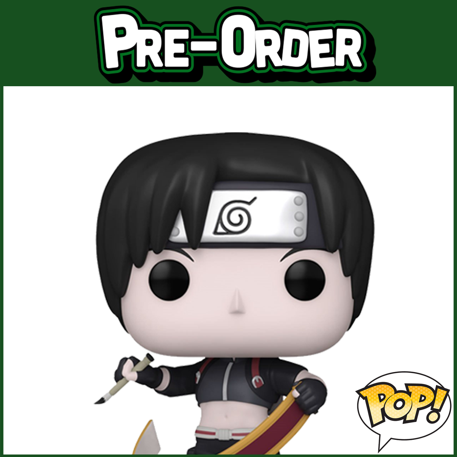 PRE ORDER Funko POP Animation Naruto Shippuden Sai 1507