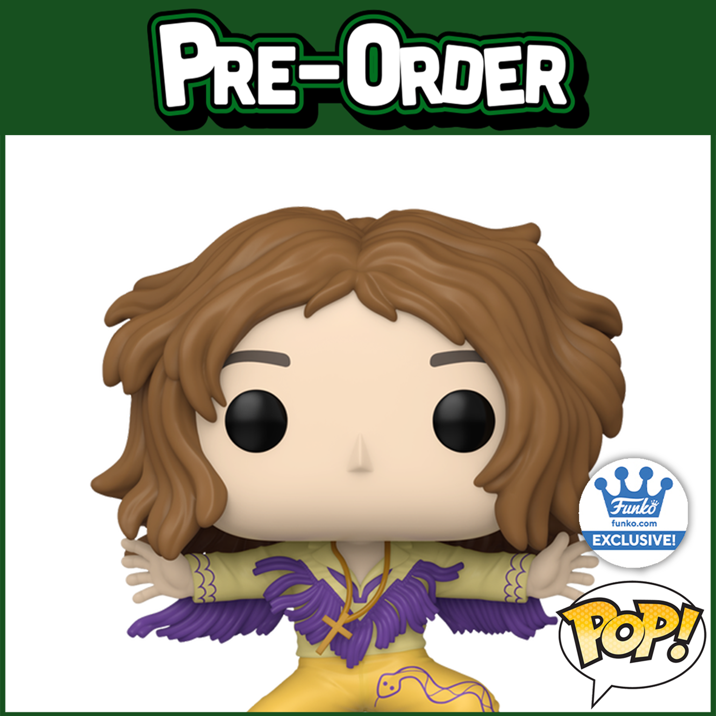 (PRE-ORDER) Funko POP! Rocks: Ozzy Osbourne in Purple Fringe Outfit (Funko Shop) #332