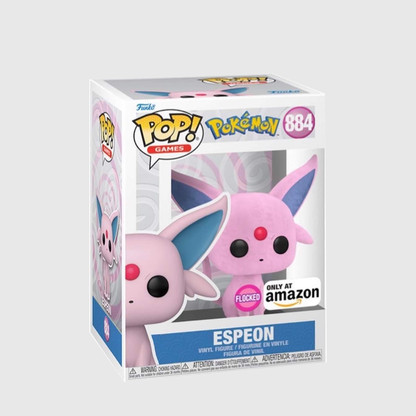 (PRE-ORDER) Funko POP! Animation: Pokemon - Espeon FLOCKED (Amazon) #884