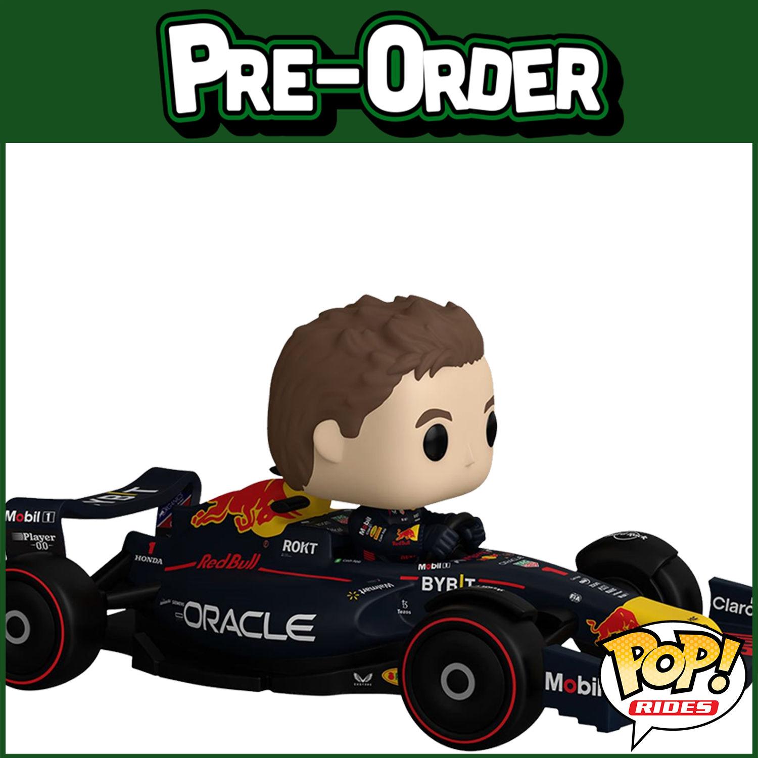 Funko Pop Rides #307 Max Verstappen Oracle Red Bull Racing F1