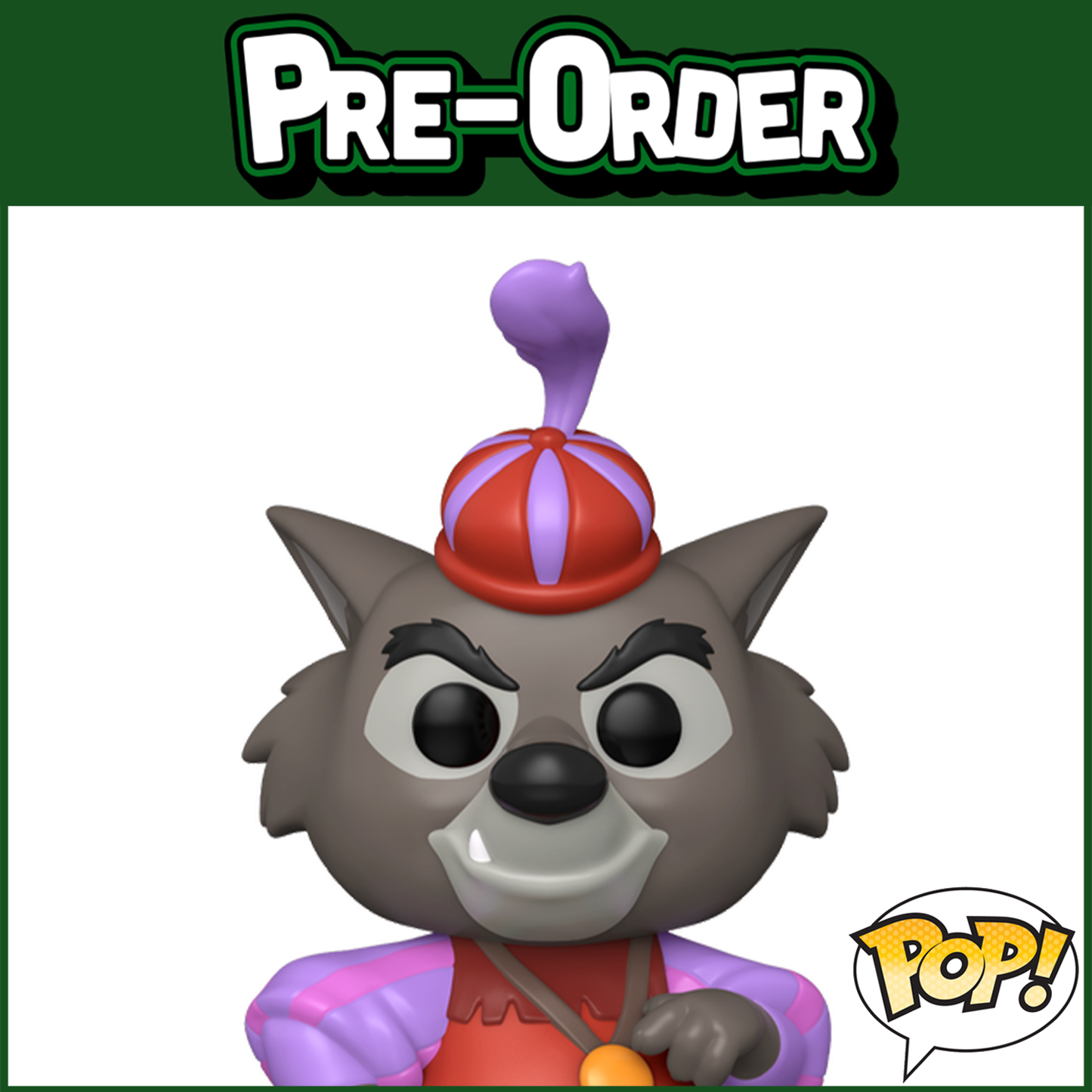 (PRE-ORDER) Funko POP! Disney: Robin Hood - Sheriff of Nottingham #1441