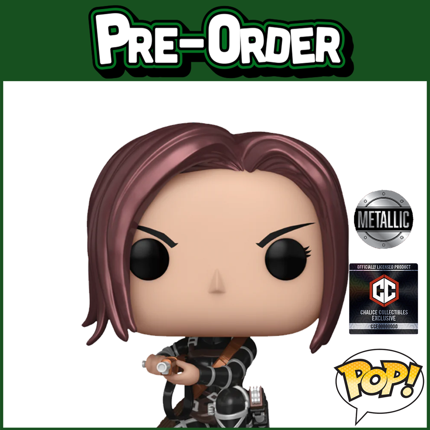 (PRE-ORDER) Funko POP! Animation: Attack on Titan S4 - Sasha Braus METALLIC (Chalice Collectibles) #1448