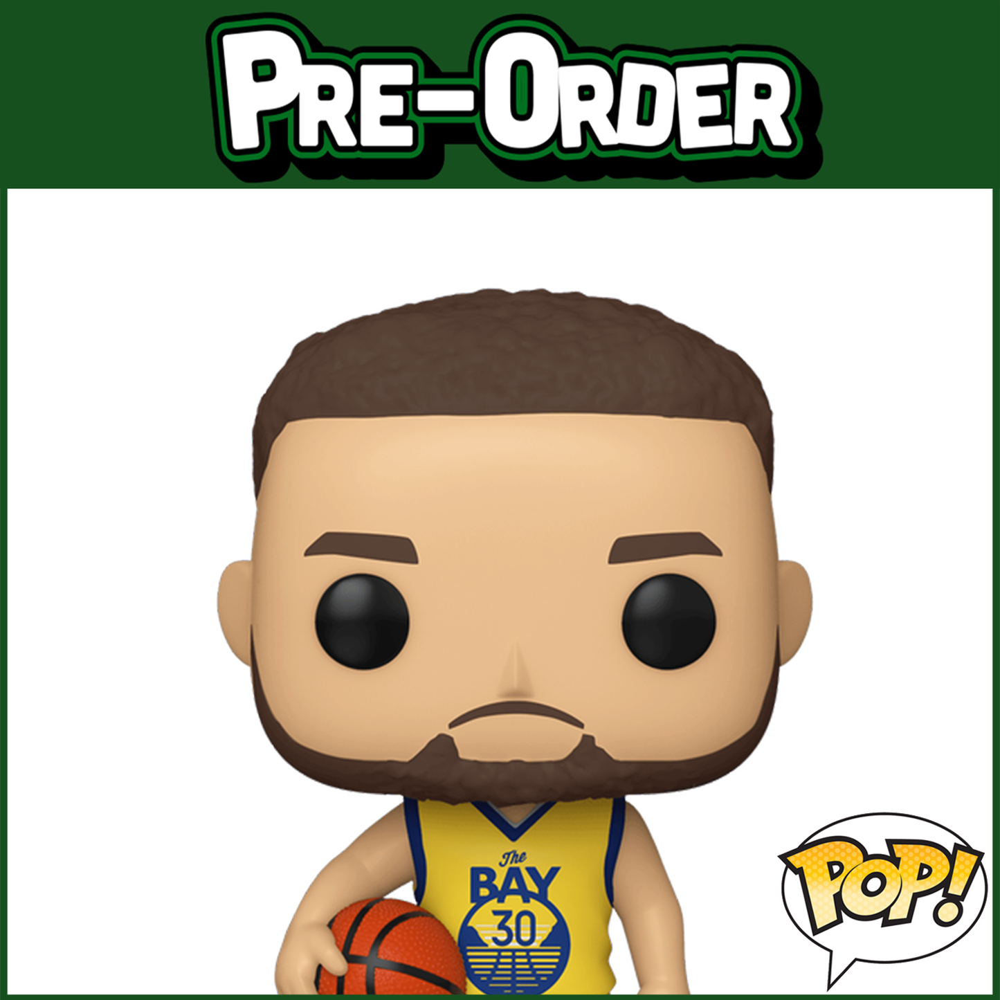 (RE-ORDER) Funko POP! Basketball: NBA Golden State Warriors - Stephen Curry #95