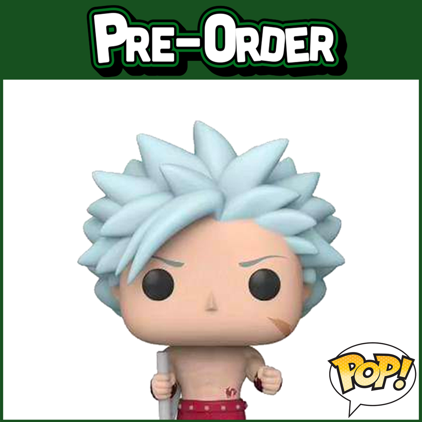 (PRE-ORDER) Funko POP! Animation: Seven Deadly Sins - Ban #1341