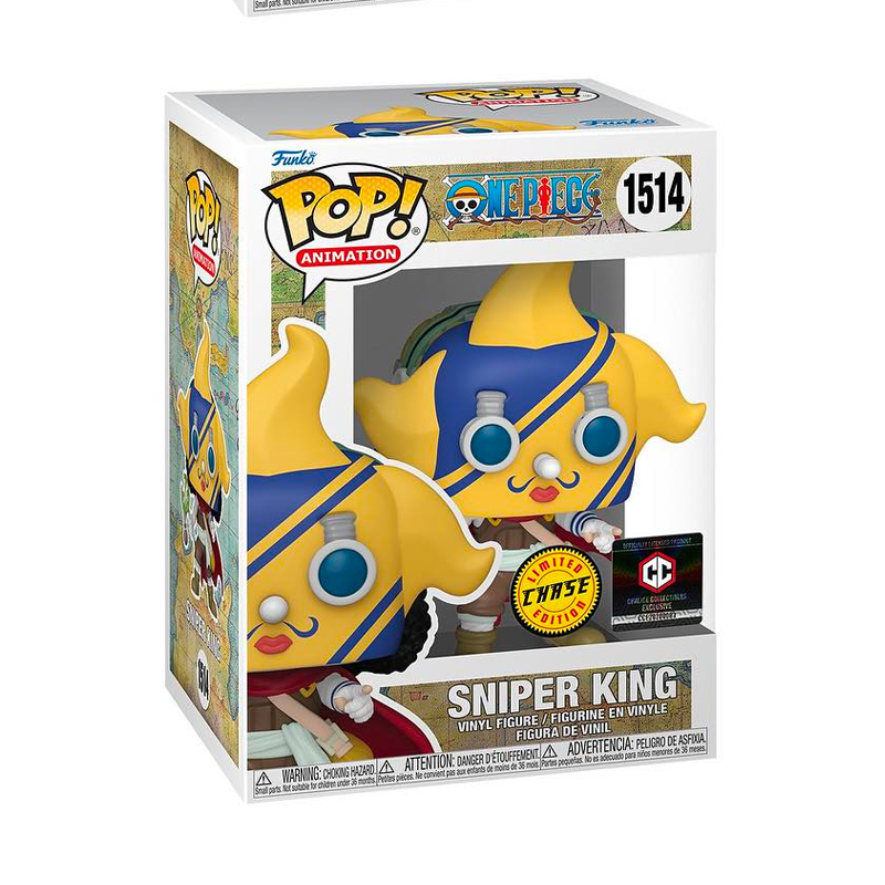 (PRE-ORDER) Funko POP! Animation: One Piece - Sniper King CHASE (Chalice Collectibles) #1514