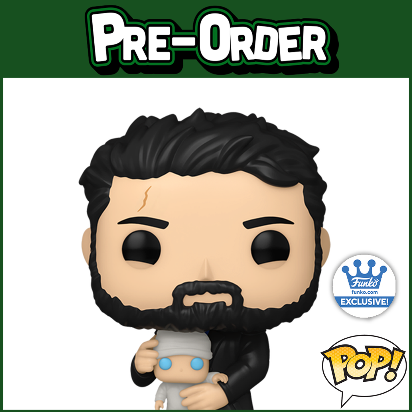 (PRE-ORDER) Funko POP! Television: The Boys - Billy Butcher with Laser Baby (Funko Shop) #1504