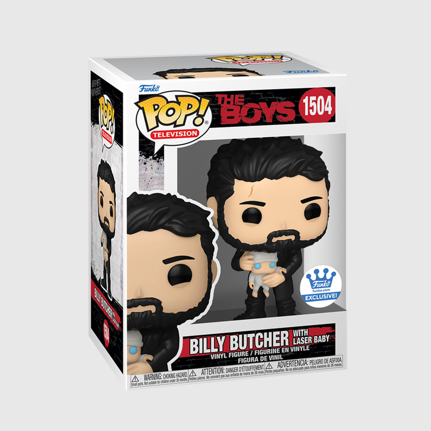 (PRE-ORDER) Funko POP! Television: The Boys - Billy Butcher with Laser Baby (Funko Shop) #1504