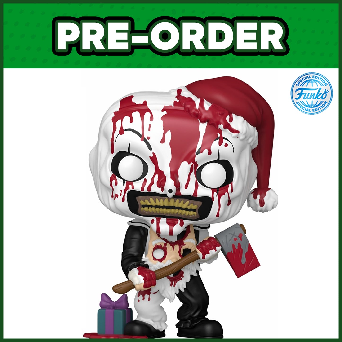 (PRE-ORDER) Funko POP! Movies: Terrifier 3 - Art the Clown #1935 (FSE)