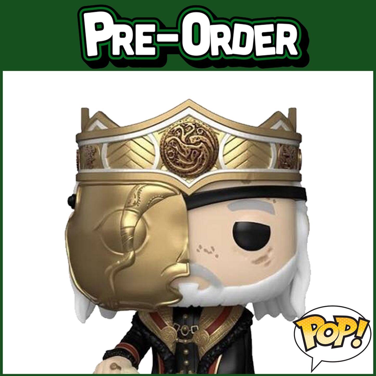 (PRE-ORDER) Funko POP! Television: House of the Dragon - Masked Viserys #15
