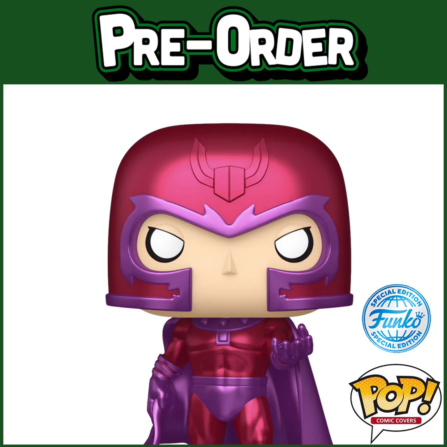 (PRE-ORDER) Funko POP! Comic Cover: X-Men #1 (1991) - Magneto (FSE) #21