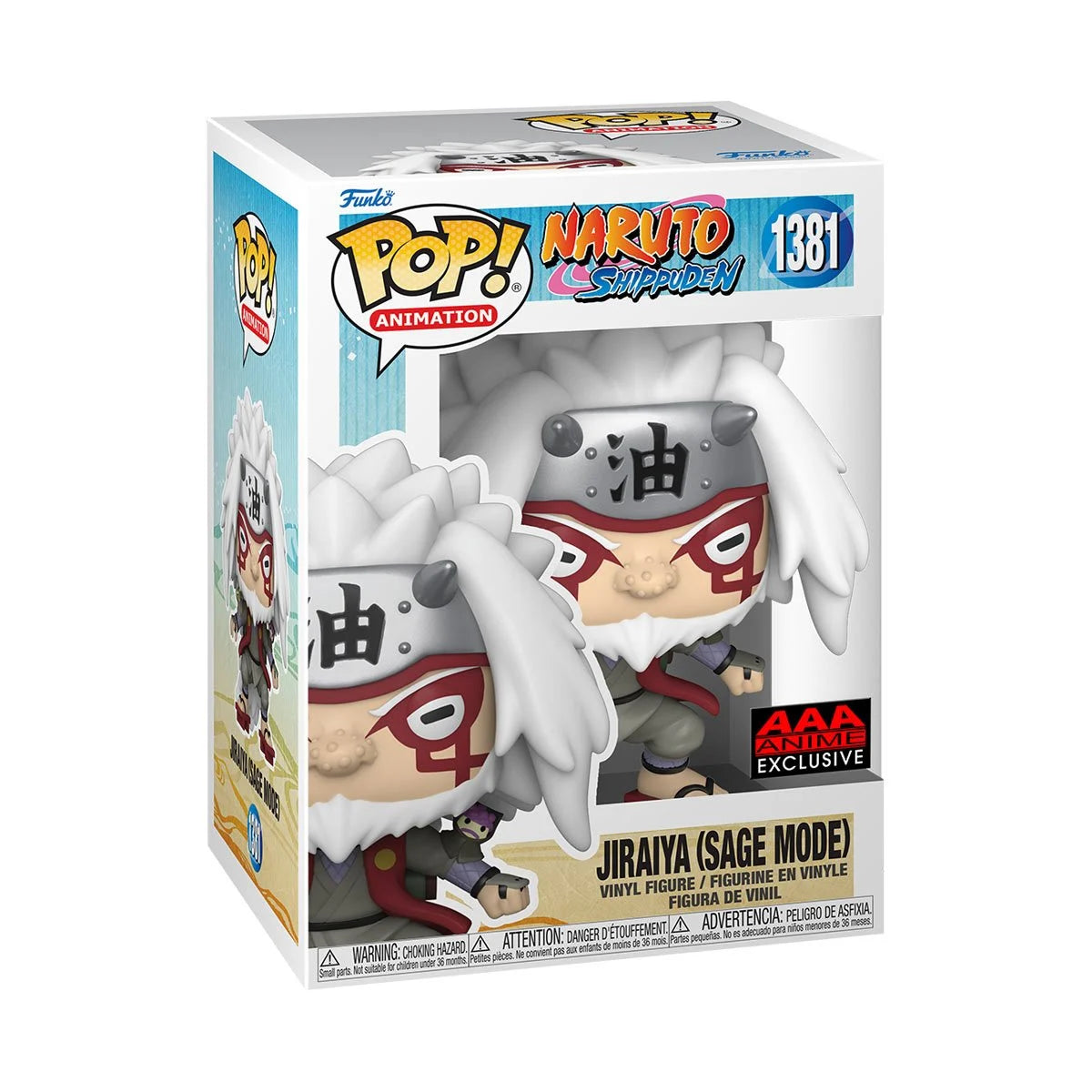 (PRE-ORDER) Funko POP! Animation: Naruto Shippuden - Jiraiya Sage Mode (AAA Anime) #1381