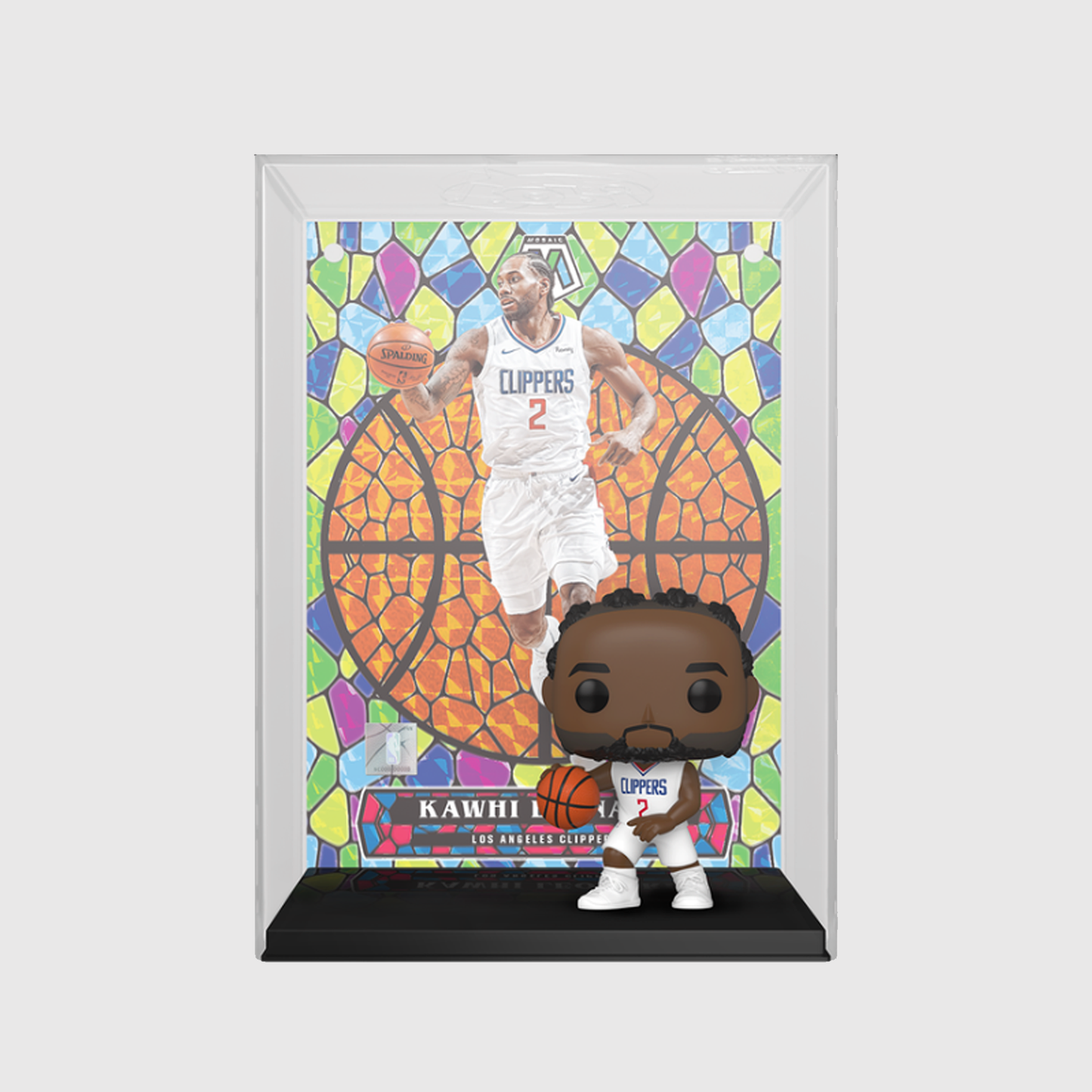 (PRE-ORDER) Funko POP! Trading Cards: Kawhi Leonard - Mosaic Prism #14 (Panini Exclusive)