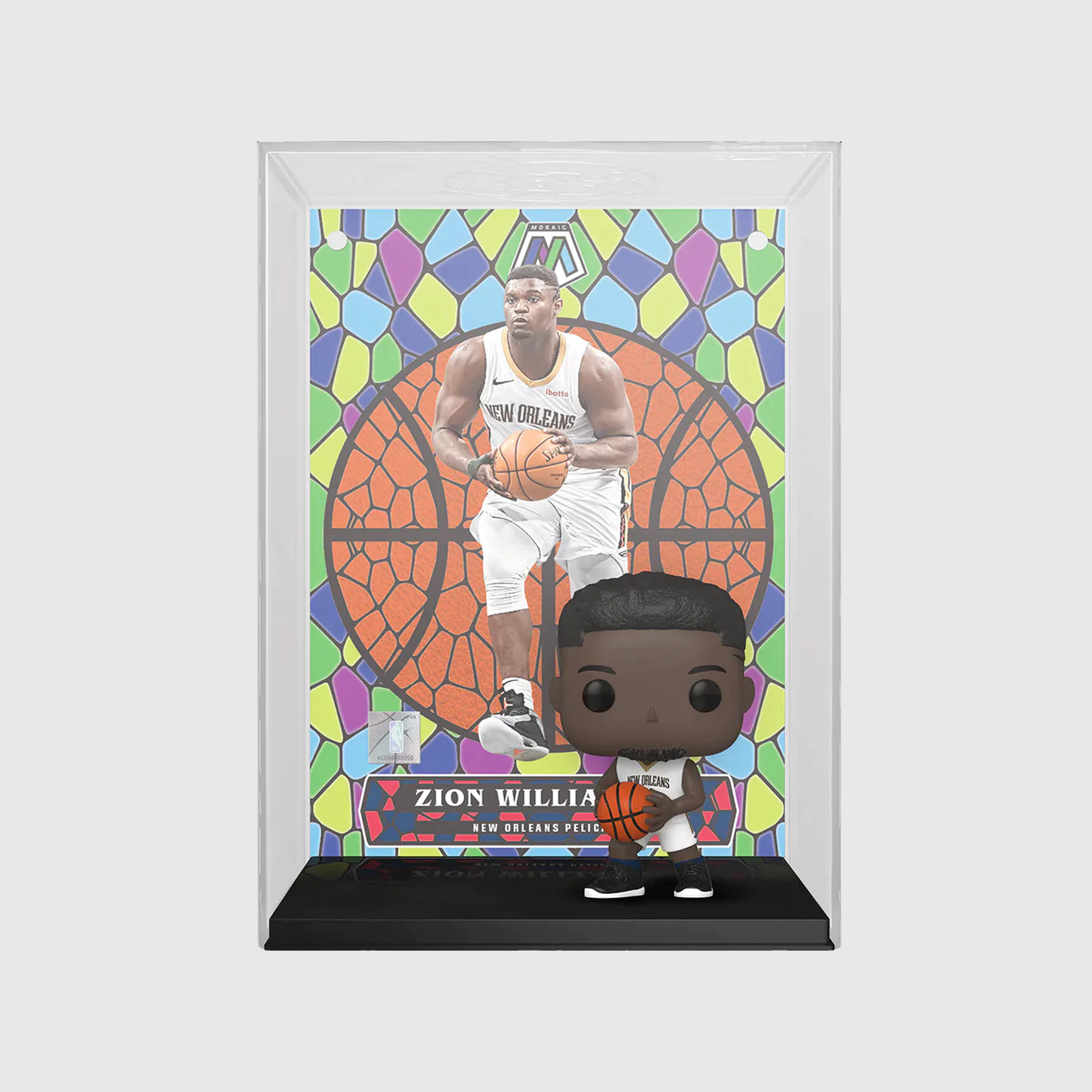 (PRE-ORDER) Funko POP! Trading Cards: Zion Williamson - Mosaic Prism #18 (Panini Exclusive)