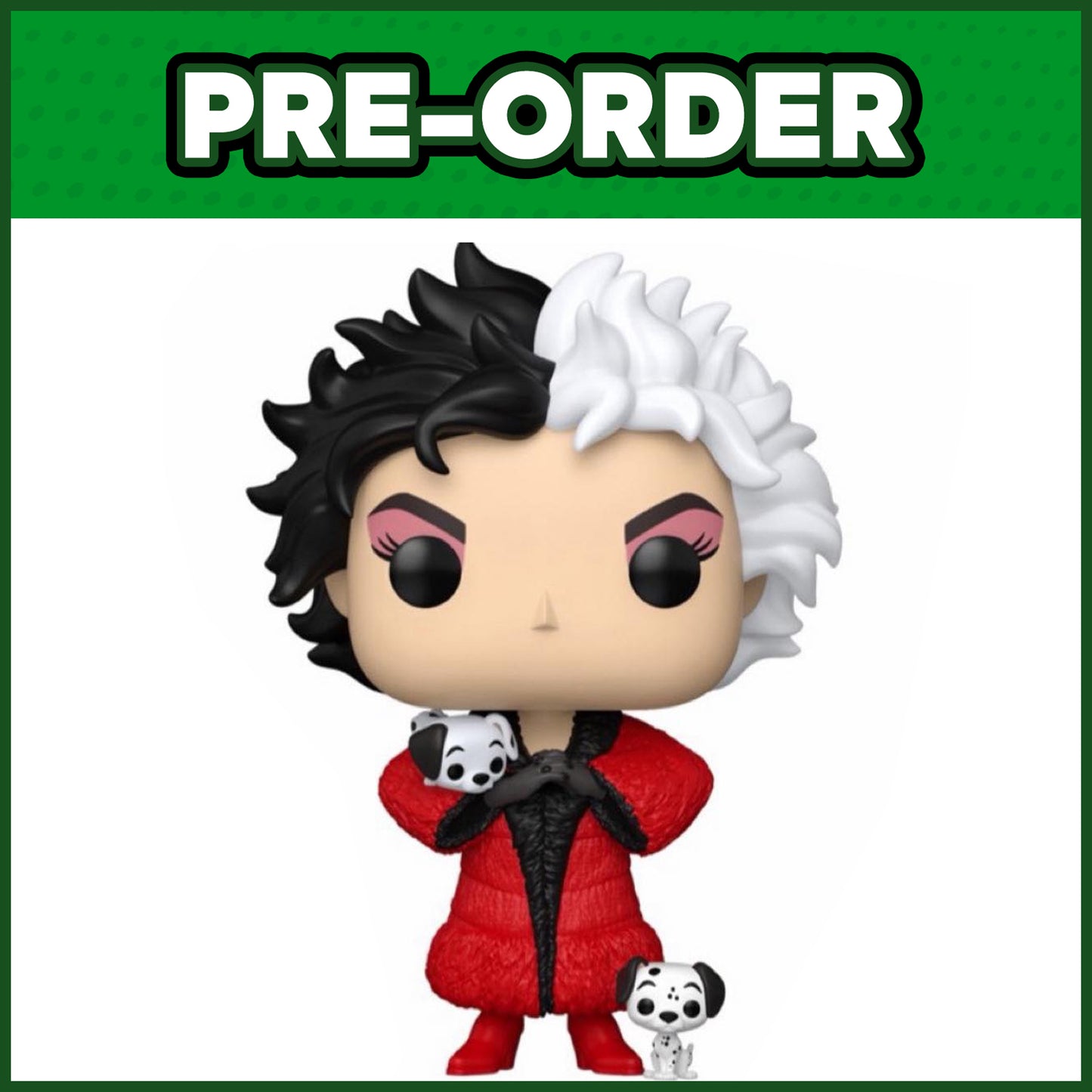 (PRE-ORDER) Funko POP! Disney: 101 Dalmatians - Cruella de Vil (1996) #1662