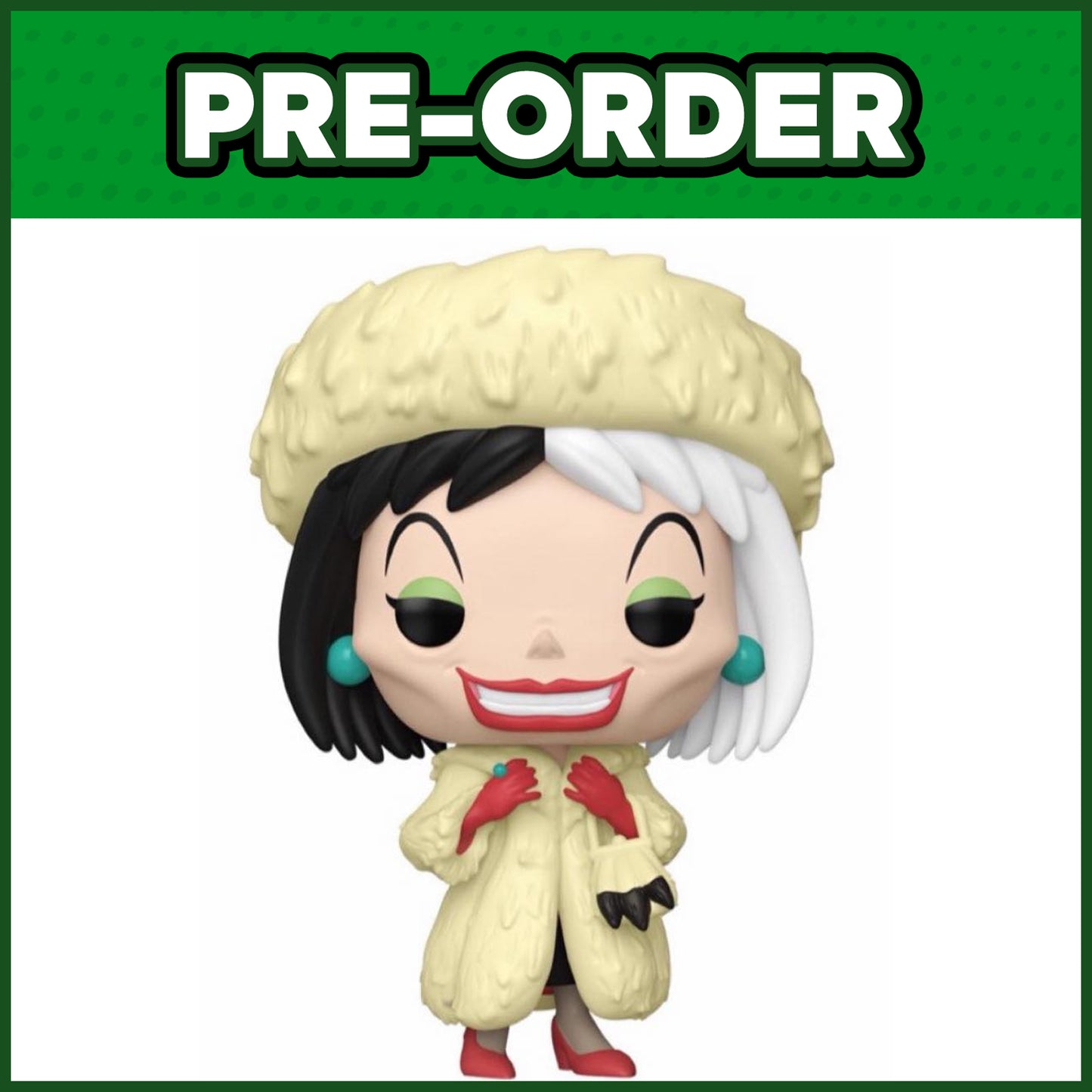 (PRE-ORDER) Funko POP! Disney: 101 Dalmatians - Cruella de Vil #1663