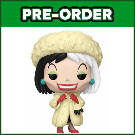 (PRE-ORDER) Funko POP! Disney: 101 Dalmatians - Cruella de Vil #1663