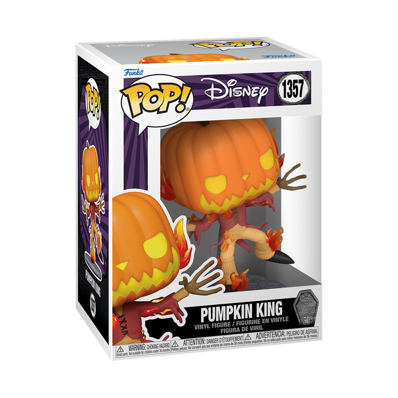(PRE-ORDER) Funko POP! Disney: TNBC 30th - Pumpkin King #1357