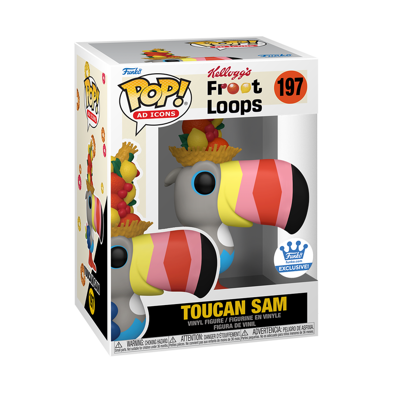 (PRE-ORDER) Funko POP! Ad Icons: Toucan Sam with Fruit Hat (Funko Shop) #197
